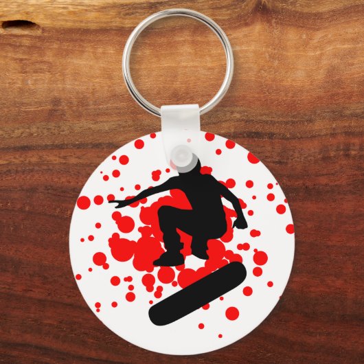 Skateboard. Blasen. Schlüsselanhänger (Vorderseite)