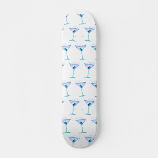 Skateboard - BLAU MARTINI (Vorne)