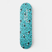 Skateboard "Blue Avalanche" (Vorderseite)