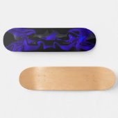 Skateboard Blue Glow (Horizontal)