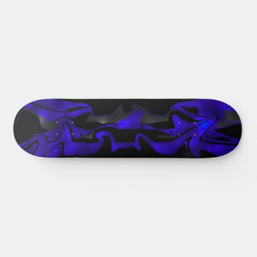 Skateboard Blue Glow (Horizontal)