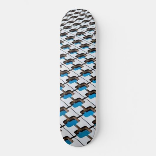 Skateboard Blue Gray (Vorderseite)