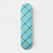 Skateboard Blue Kariert HAMbyWG (Vorne)