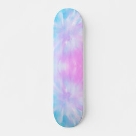 Skateboard "Blue Lila Pastel Gefärbte Krawatte"