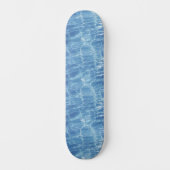 Skateboard "Blue Water Waves" (Vorderseite)
