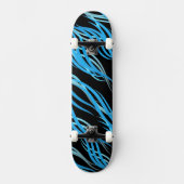 Skateboard-Blue Waves Skateboard (Vorderseite)