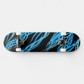 Skateboard-Blue Waves Skateboard (Horizontal)