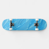 Skateboard-Blue Waves Skateboard (Horizontal)