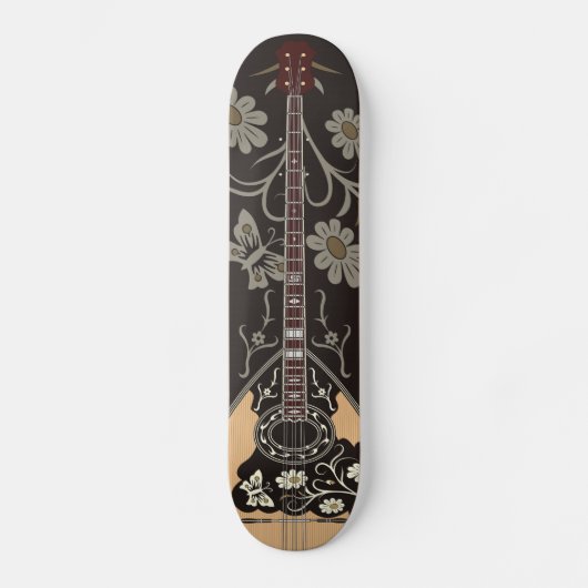Skateboard Bouzouki (Vorderseite)