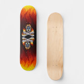 Skateboard brennen (Vorderseite)