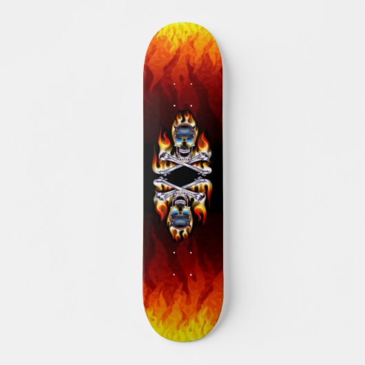 Skateboard brennen (Vorne)
