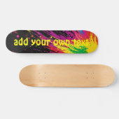 Skateboard-bunte Farbe Skateboard (Horizontal)