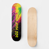 Skateboard-bunte Farbe Skateboard (Vorderseite)