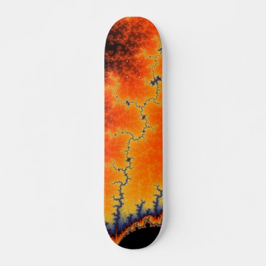 Skateboard "Burning Fault Line" (Vorne)