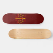 Skateboard "CANCEL JUSTICE" (Horizontal)