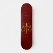 Skateboard "CANCEL JUSTICE" (Vorne)