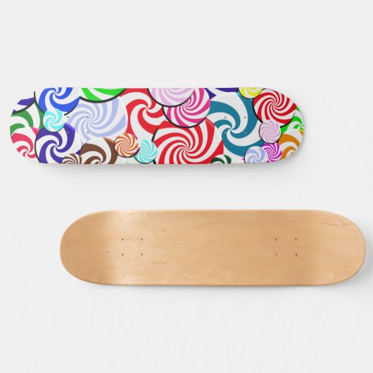 Skateboard - Candy Collage (Horizontal)