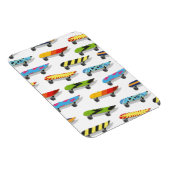 Skateboard Cartoon. Magnet (Rechte Seite)