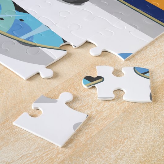 Skateboard Cartoon. Puzzle (Seite)