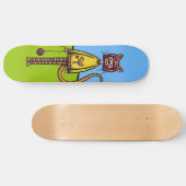 Skateboard, Cat Girl Skateboard (Horizontal)