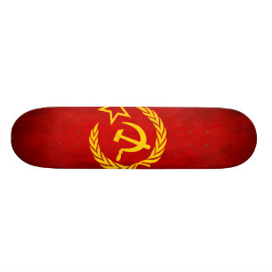 Skateboard CBD204 - UDSSR-Flagge