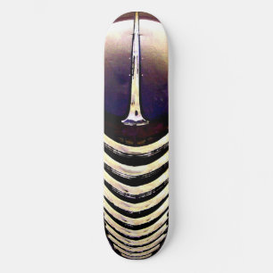 Skateboard Classic Car Chrome Grille.