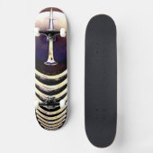 Skateboard Classic Car Chrome Grille. (Vorderseite)