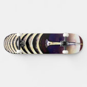 Skateboard Classic Car Chrome Grille. (Horizontal)