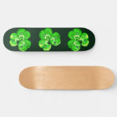 Skateboard Clovers - Benutzerdefinierte Farben (Horizontal)