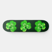 Skateboard Clovers - Benutzerdefinierte Farben (Horizontal)