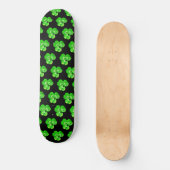 Skateboard Clovers - Benutzerdefinierte Farben (Vorderseite)