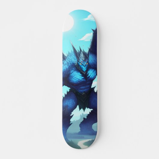 Skateboard Colosal monstruo azul del bosque (Vorne)