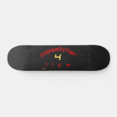Skateboard "COPWATCHER 4 LIFE" (Horizontal)
