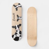 Skateboard "Cow Tan Animal Name" (Vorderseite)