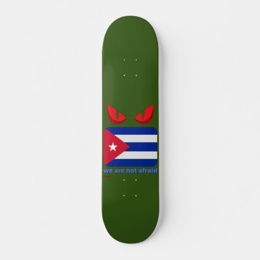 Skateboard "CUBA" (Vorne)
