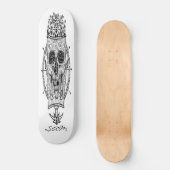 Skateboard Custom Skeleton Nautical King (Vorderseite)