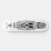 Skateboard Custom Skeleton Nautical King (Horizontal)