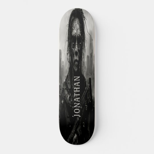 Skateboard Dark Frighening Zombie Warrior (Vorderseite)