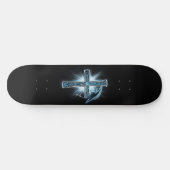 Skateboard Deck "Cross and Gargoyle" (Horizontal)