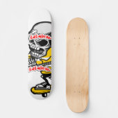 Skateboard-Deck des inimitierten Skull-Skaters Skateboard (Vorderseite)