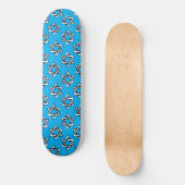 Skateboard Deck Judaika - Geschenke - Jüdische Sta (Vorderseite)