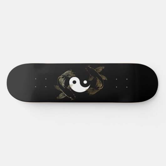 Skateboard Deck "Koi- Yin Yang" (Horizontal)