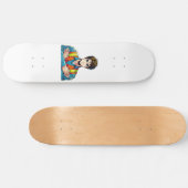Skateboard Deck mit Manga-Sicherheitsfachmann (Horizontal)