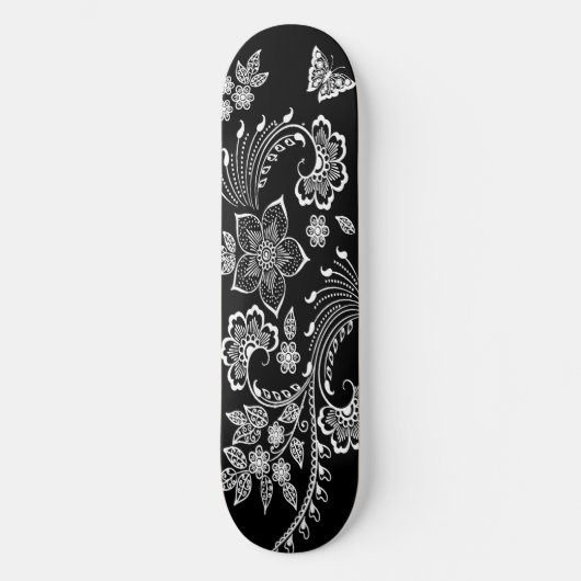 Skateboard Deck "Paisley Butterfly" (Vorderseite)