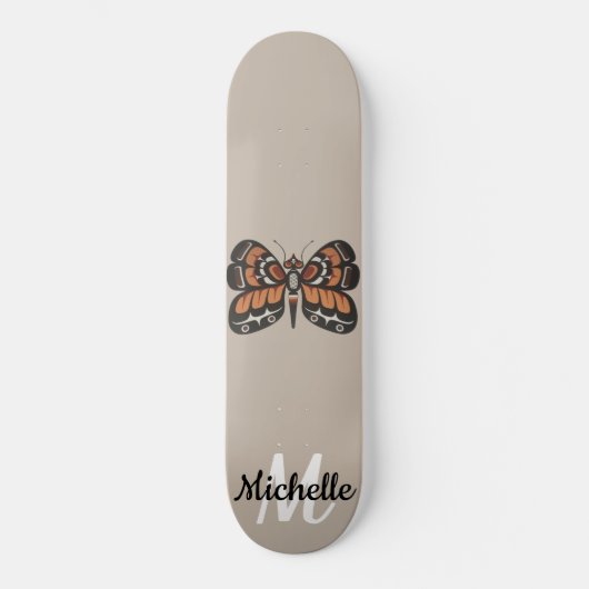 Skateboard Deck - Schmetterling (Vorderseite)
