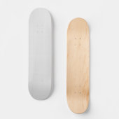 Skateboard-Decks (8,25"/primitiv) und Skate-Beklei Skateboard (Vorderseite)