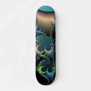 Skateboard Deep Space Creature Fraktal