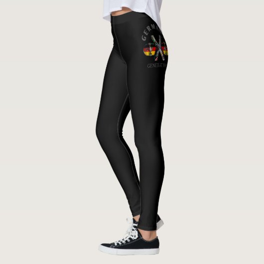 Skateboard der Generation X Deutschland der 60er J Leggings (Links)
