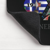 Skateboard der Generation X Griechenland der 80er Mousepad (Ecke)