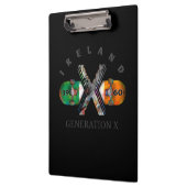 Skateboard der Generation X Irland der 60er Jahre Klemmbrett (Links)